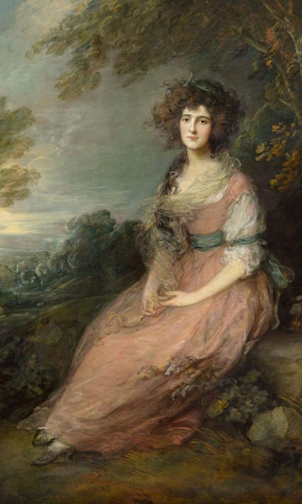 Thomas Gainsborough - Elizabeth Sherdian, née Linley Thomas Gainsborough - Elizabeth Sherdian, née Linley